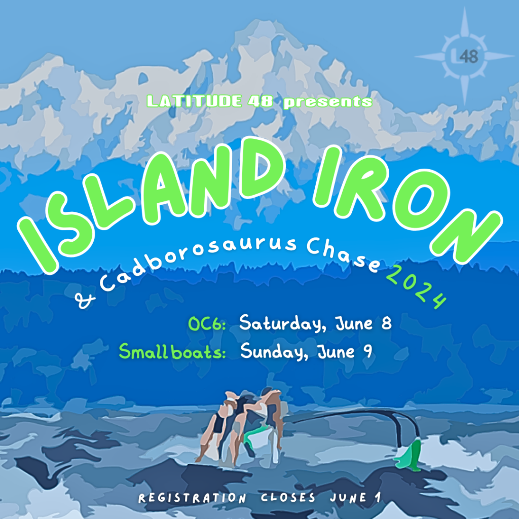 Cora Cup Race #3 - Island Iron   Cadborosaurus Chase, June 8-9, 2024 